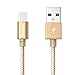 USB 3.1 Type C Cable, EnGive 6.6ft(2m) Braided Type C USB to USB 2.0 Charging and Data Sync Cable for 12.2