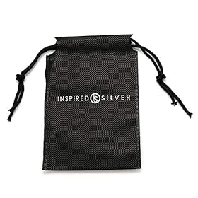 Inspired Silver - Navy Anchor Charm Ornament - Silver Circle Charm Holiday Ornaments with Cubic Zirconia Jewelry 41%2BRkV fp5L