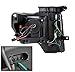 ZMAUTOPARTS Ford F150 Pickup Truck DRL Bar Strip Projector Headlights Lamp Black Pair