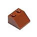 LEGO Parts and Pieces: Reddish Brown 2x2 45 Slope x100
