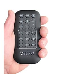 Altavoces Vanatoo Transparent Zero con alimentación (color negro, set de 2)