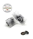 Wind Fire D006- Toyota/Lexus/Infiniti - No Drilling Changeable Courtesy Ghost Shadow Lights -Lifetime FREE logo chips replacement 2-pc set