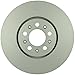 BOSCH 53011384 QuietCast Premium Disc Brake Rotor - Compatible with Select Volkswagen Beetle, Golf, Golf City, Jetta; FRONT - Single