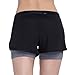 VUTRU Women's Running Workout Shorts with Liner 2 in 1 Athletic Sport Shorts