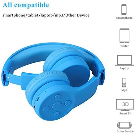 YUSONIC Kids Wireless Headphones, kid Headphone bluetooth, foldable with Built-in Mic - Image 5