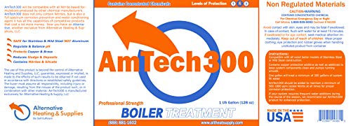 Outdoor Wood Boiler Water Treatment Rust Inhibitor- AmTech 300 & Test Kit