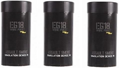 EG18 Smoke - Set of 3 (BLACK / CHARCOAL)