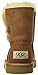 UGG BIG KIDS BAILEY BUTTON Style# 5991Y GS Color: CHESTNUT,Size:6 M