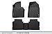 MAXLINER Floor Mats 2 Row Liner Set Black for 2016-2019 Hyundai Sonata (Non Hybrid) / 2016-2018 Kia Optima (Non Hybrid)