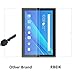 RBEIK Compatible with Lenovo Tab 4 10 Screen Protector Glass - 9H Hardness Scratch Resistant Bubble Free Tempered Glass Screen Protector for Lenovo Tab 4 Only Model: TB-X304 Tablet 2017 Release