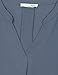 Tunic Blouse Short Sleeve, Messic Ladies Loose Fitting Tops Deep V Neck Blouse Shirt(XL,Blue Grey)