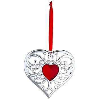 Lenox Gemmed Heart Ornament