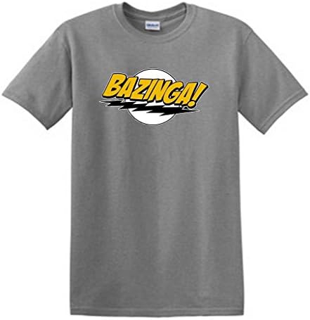 Shirt Patron Brand Bazinga Brand Big Bang Theory Mens Cotton T Shirt