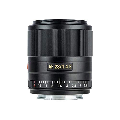 VILTROX AF 23mm F1.4 E-Mount Objektiv,Autofokus APS-C Weitwinkel Festbrennweite Objektiv (52 mm Filtergewinde) für Sony E Mount Kameras A7,A9,A6600,A6500,A6400,A5100 und Nex Serien,schwarz – Bild 3