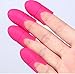 Anboo 10PCS Silica gel Nail Soak Off UV Gel Art Polish Remover Wrap CapGift (one size, Hot Pink)