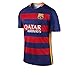 Barcelona Neymar #11 Home Soccer Jersey Kids Football Kit Free Matching Shorts Size YS YM YL (Youth Medium 8-10 years old)