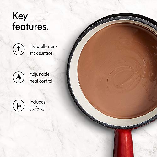 2 VonShef+Fondue+Included+Chocolate+Capacity