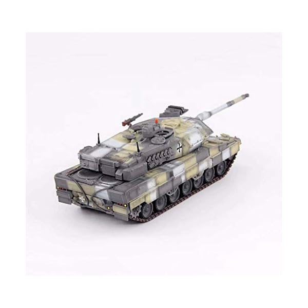 YZHM 1/72 Scale Diecast-Tank-Modell, Leopard 2A7 Hauptkampf-Tank Deutsches Armee Harz, Militärspielzeug und Geschenke, 5… – Bild 4