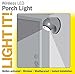 LIGHT IT! by Fulcrum, 6-LED Wireless Motion Sensor Security Porch Light, White, Single