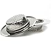 JXJ Set of 2 Stainless Steel Kitchen Sink Strainer with Handheld Design,Large Wide Rim 4.3