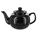 EnglishTeaStore Brand 6 Cup Teapot (Black)