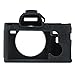 STSEETOP Camera Case for Sony A7III A7RIII ILCE-7RIII A73 A7R3 - Protective Silicone DSLR Skin Cover, Detachable Cage, Shockproof, Dustproof (Black)