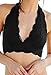 Sexy Women Halter Lace Floral Unpadded Bra Cami Bustier Bralette Vest Crop Top