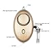 RP S 140db Personal Alarm Keychain Siren Emergency Sos Self Defense Horn (Gold)
