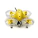 Blade Inductrix FPV BNF Ultra Micro Drone with Safe Tech | 25mW FPV Camera | 1S 200mAh LiPo Battery & USB Charger (Yellow)
