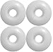 Choice Skateboard 99a Wheels, White, 50 mm