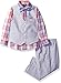 Nautica Boys' Chambray Vest Set with Bow Tie and Hanky