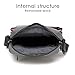 CoolBELL 10.6 inches Shoulder Bag Fabric Messenger Bag iPad Carrying case Hand Bag Tablet Briefcase Waterproof Oxford Cloth Laptop Computer Shoulder Bag for iPad/Men/Women/College/Teen,Grey