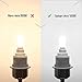 UNITEDLUX G9 LED Bulbs 5W(40W Halogen Equivalent) 400LM, Daylight White 5000K, 360 Degree Omni Beam Angle, Non-dimmable G9 Bi Pin Base for Chandeliers, Home Lighting(Pack of 6)