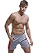 SEOBEAN Men's Sports Gym Training Fitness Short Pants (Medium/28-30Inch, 2764 Gray)