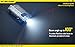 Nitecore Tube (Blue) 45 Lumen USB Rechargeable Keychain Light and EdisonBright Brand USB Charging Cable Product Bundle