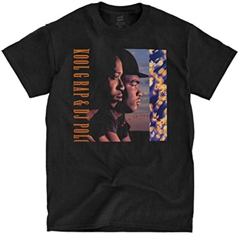 Hot Chrome Kool G Rap & DJ Polo - Black T-Shirt