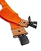 Dickies Industrial Strength Suspenders - Men's Wide Adjustable Thick Strap Clips for Work Heavy Duty Pants , neon orange, One sizee