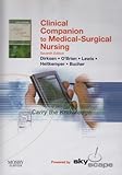 Clinical Companion to Medical Surgical Nursing - CD-ROM PDA Software, Lewis, Sharon L. and O'Brien, Patricia Graber, 0323049613