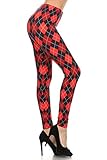 Print Leggings Harley Quinn (R514-3X5X)