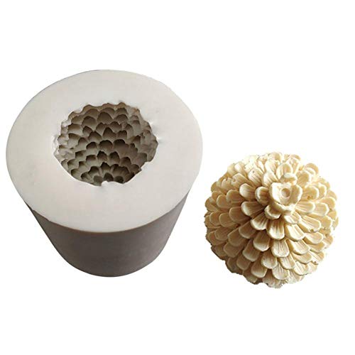 Christmas Pine Cones Tree Silicone Candle Soap Mould Mold Silicone Molds For Candle Making Chocolate Cake Decoration Tool