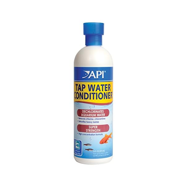 API TAP WATER CONDITIONER Aquarium Water Conditioner Bottle,White, 473 ml
