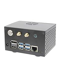 Geekworm NVIDIA Jetson Nano Metal Case Enclosure with Power & Reset Control Switch for NVIDIA Jetson Nano Developer Kit