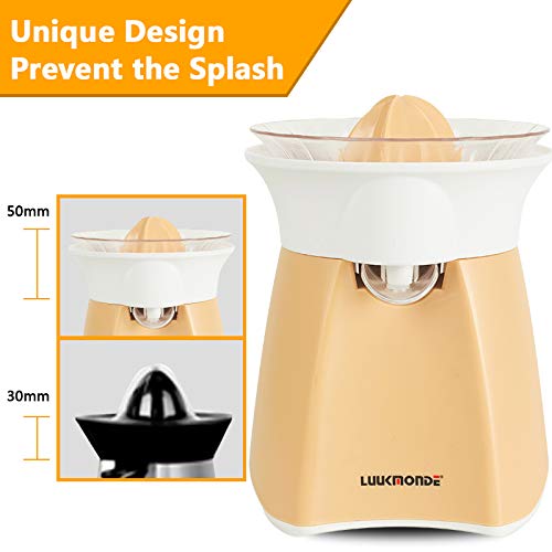 Electric Citrus Juicer Grapefruit Squeezer orange juicer lemon Squeezer Pulp Control Motorized Citrus Press by LUUKMONDE ¡­