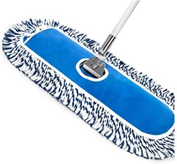 WYF European mop Household large flat tow Commercial cleaning flat towed wood floor, dust push Yarn mop 90cm (Size : 60 * 16.5cm)