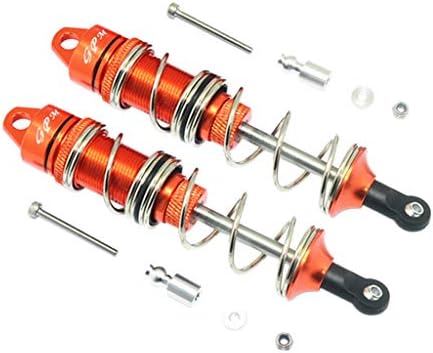 Dapei 2pcs Car Model Accessories GPM Racing 115mm Metal Front Shock Absorber Damper Compatible with ARRMA 1/8 KRATON OUTCAST SENTON TYPHON RC Crawler Car (e)