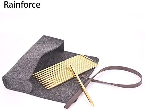 Ballpoint Pens Gold Pen Set 10 Piece Set With A Gift Bag (golden pen with dark grey bag)