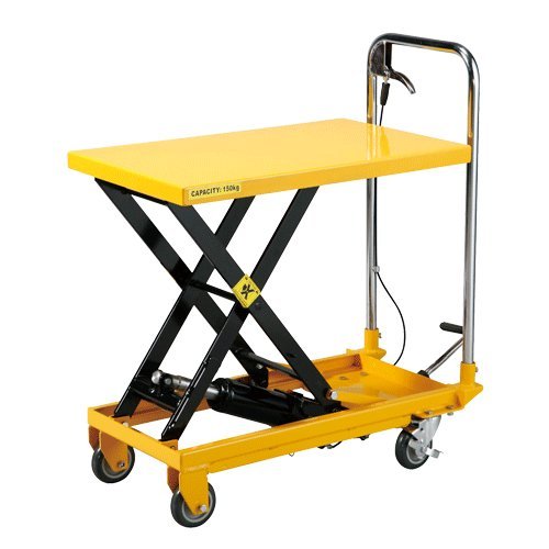 Amazon 油圧式昇降テーブルリフト 150kg リフトテーブル 台車 ハンドトラック 産業 研究開発用品 通販