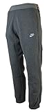Nike Mens Fleece Jog Pants Slim Fit Track Joggers Fleece Navy/Grey S-XL 724302 (M, Grey)