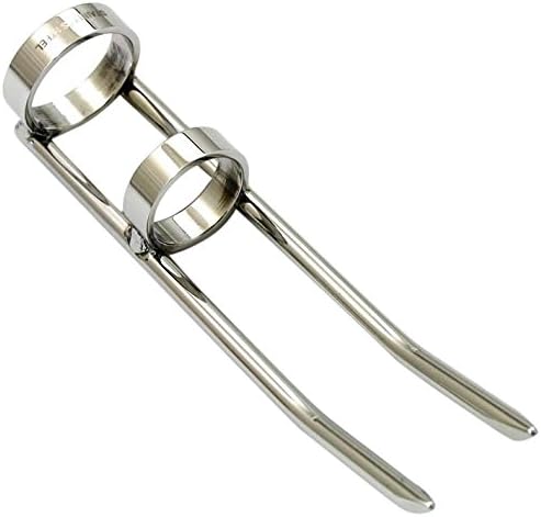 The Bondage Locker Fetish Stainless Steel Cat Nails Cat Claws, Silver