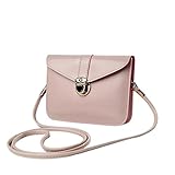 Outtop MINI Messenger Bag Cross Body Hobo Handbag Tote Bags for Women Girl (Beige)